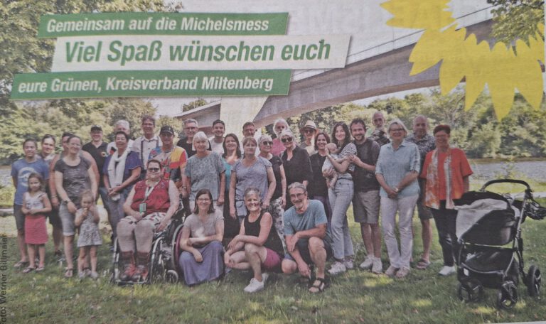 Gruß an die Michelsmess aus Obernburg