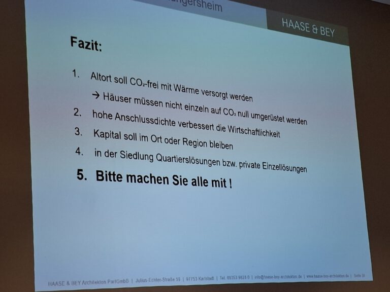 Wärmewende in Obernburg-Eisenbach – mit neuen Technologien klimaneutral heizen