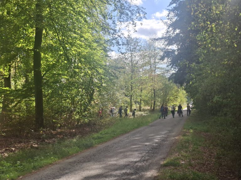 Waldbegehung mit unserem Förster